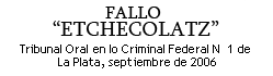 Fallo Etchecolatz