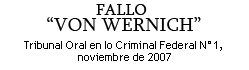 Fallo Von Wernich