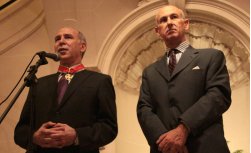 El Gobierno de Italia condecor� a Lorenzetti