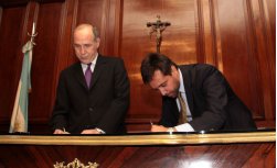 La Corte firm� convenio con la Direcci�n Nacional de Migraciones
