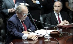 Asumi� Luis Cabral como presidente del Consejo de la Magistratura