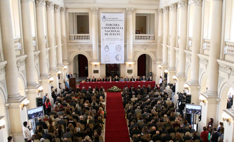 Se realizar en Buenos Aires la IV Conferencia Nacional de Jueces