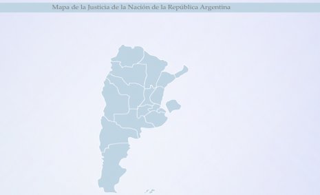 La Corte presenta el mapa de la Justicia Federal de la República Argentina