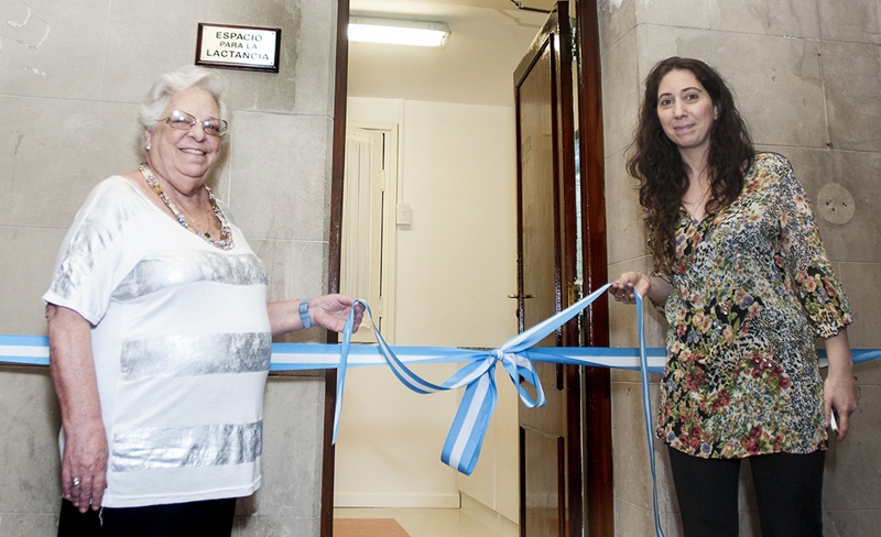 Carmen Argibay inaugur un espacio para la lactancia destinado a empleadas del Poder Judicial
