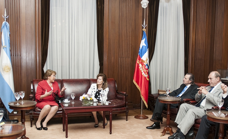 La presidenta de Chile visit la Corte Suprema de Justicia de la Nacin