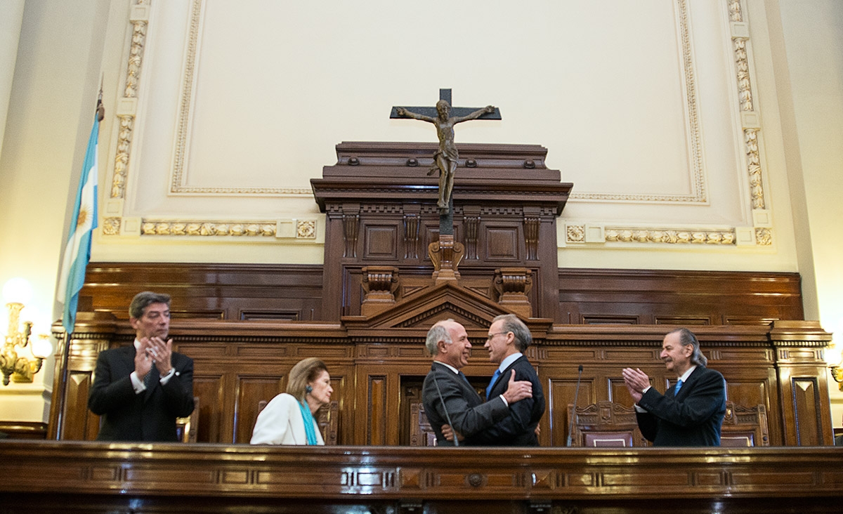 La Corte Suprema tom juramento a Carlos Rosenkrantz como ministro del tribunal