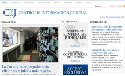 ¿Qué es el Centro de Información Judicial?