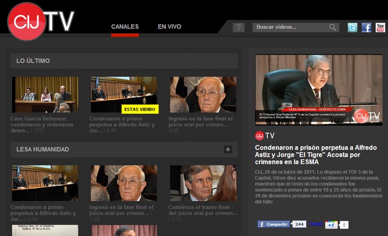 CIJ TV presenta su nueva plataforma de videos online