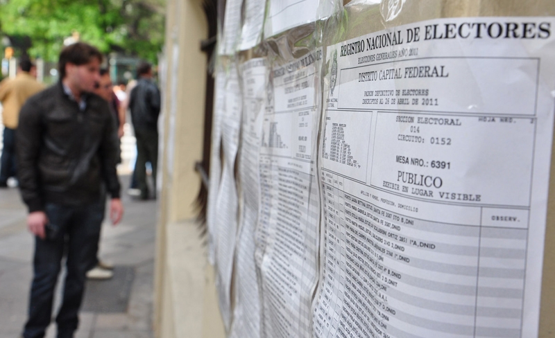 Elecciones 2013: ya se pueden consultar los padrones provisorios