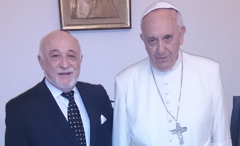 El Papa Francisco recibi al camarista Marcos Grabivker