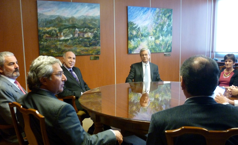Lorenzetti se reuni con jueces de la Corte de Justicia de Salta