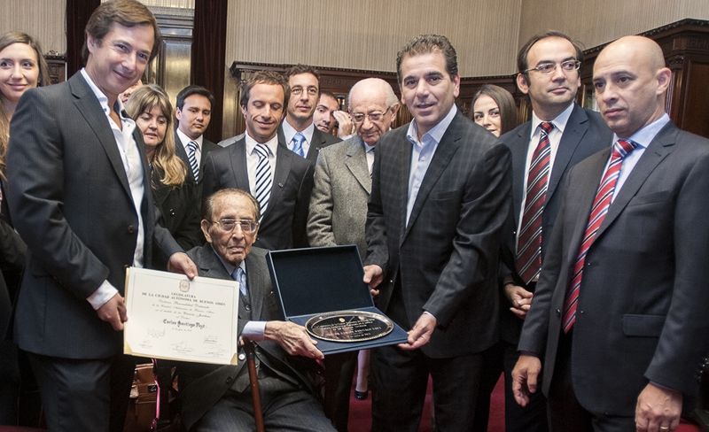 Carlos Fayt fue distinguido por la Legislatura de la Ciudad de Buenos Aires