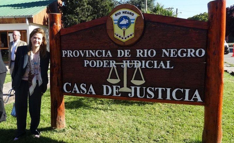 Highton participó del 10° aniversario de la primera Casa de Justicia de la provincia de Río Negro