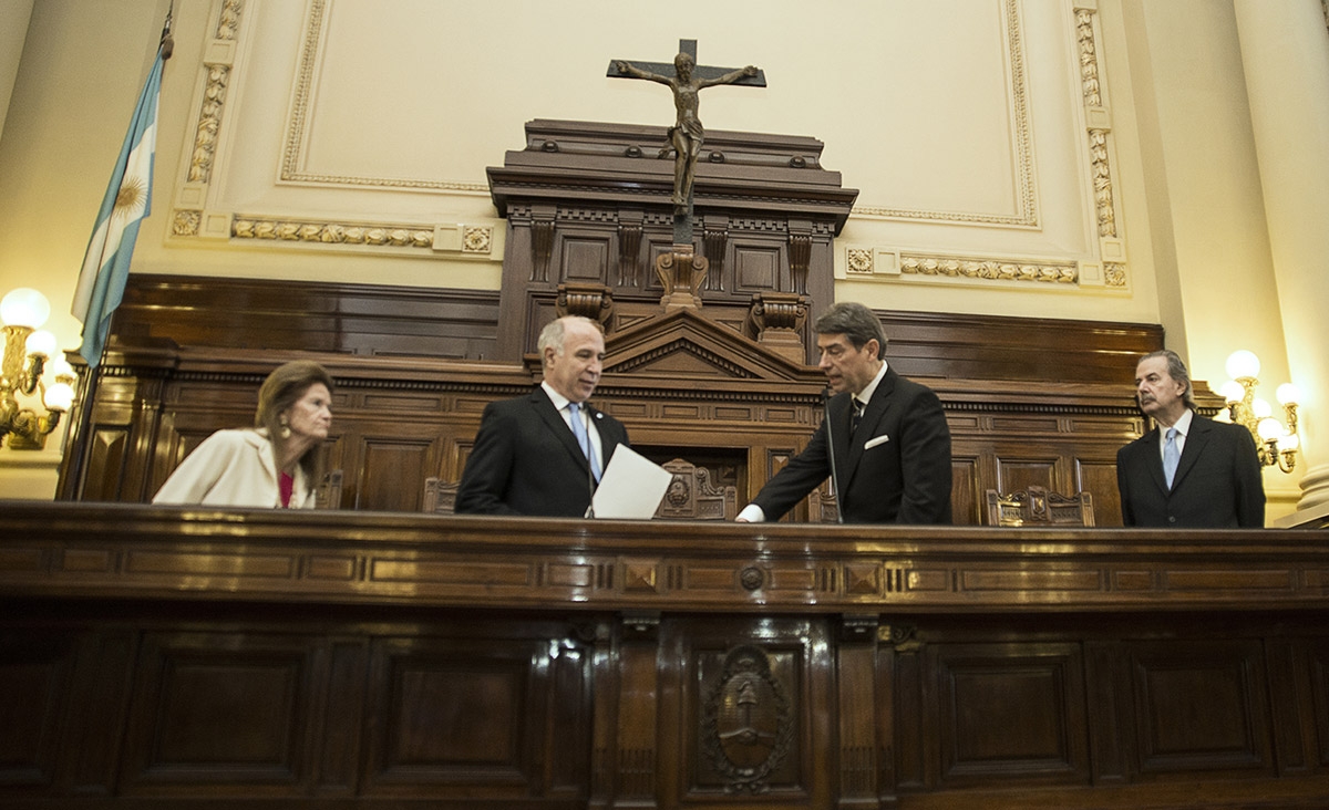 La Corte Suprema tom juramento a Horacio Rosatti como ministro del tribunal