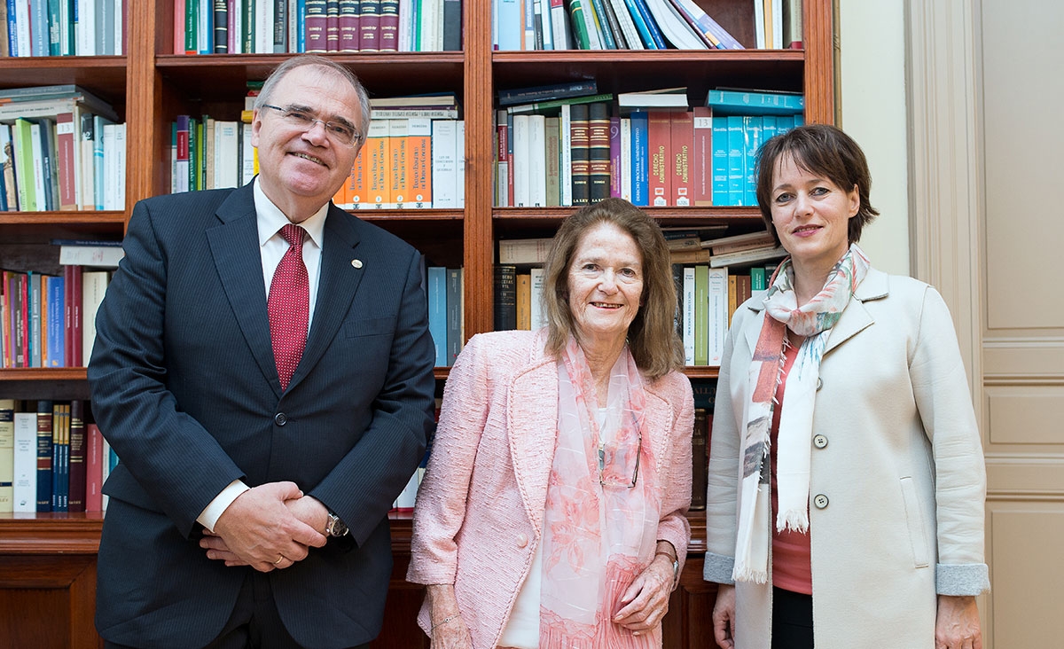 Elena Highton de Nolasco recibi al ministro federal de Justicia de Austria