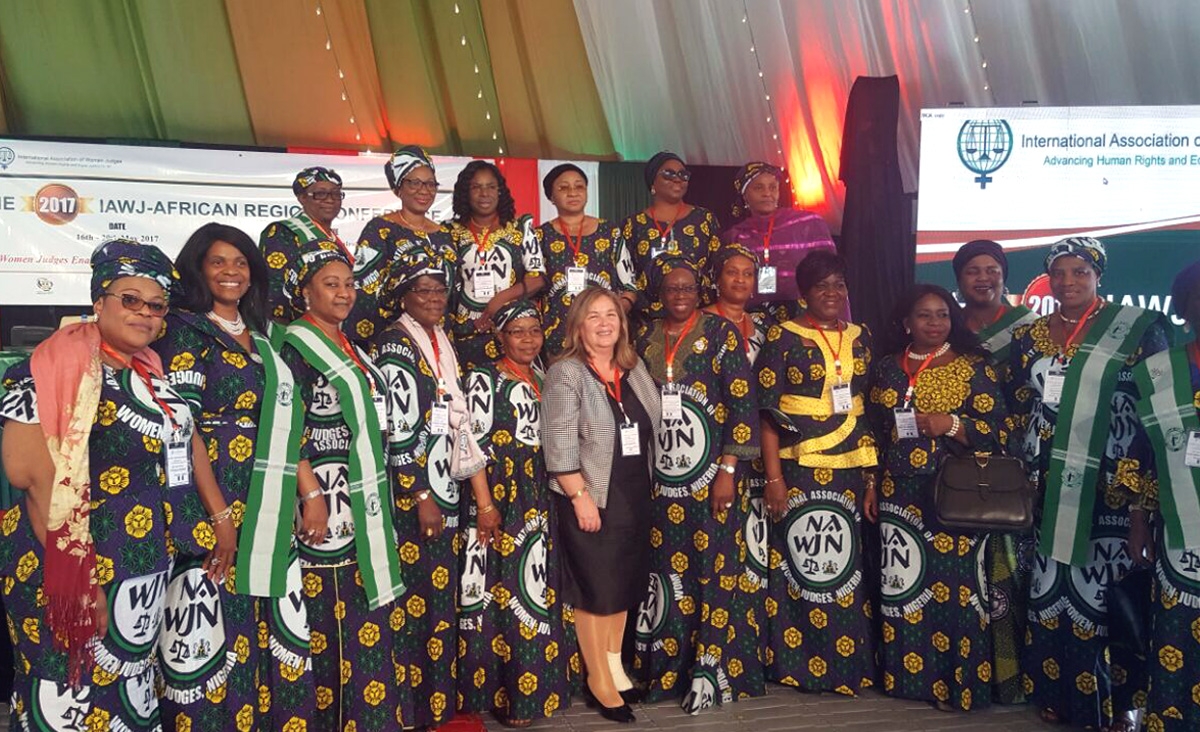 Susana Medina encabez la apertura de la Conferencia Regional de frica de la Asociacin Internacional de Mujeres Juezas