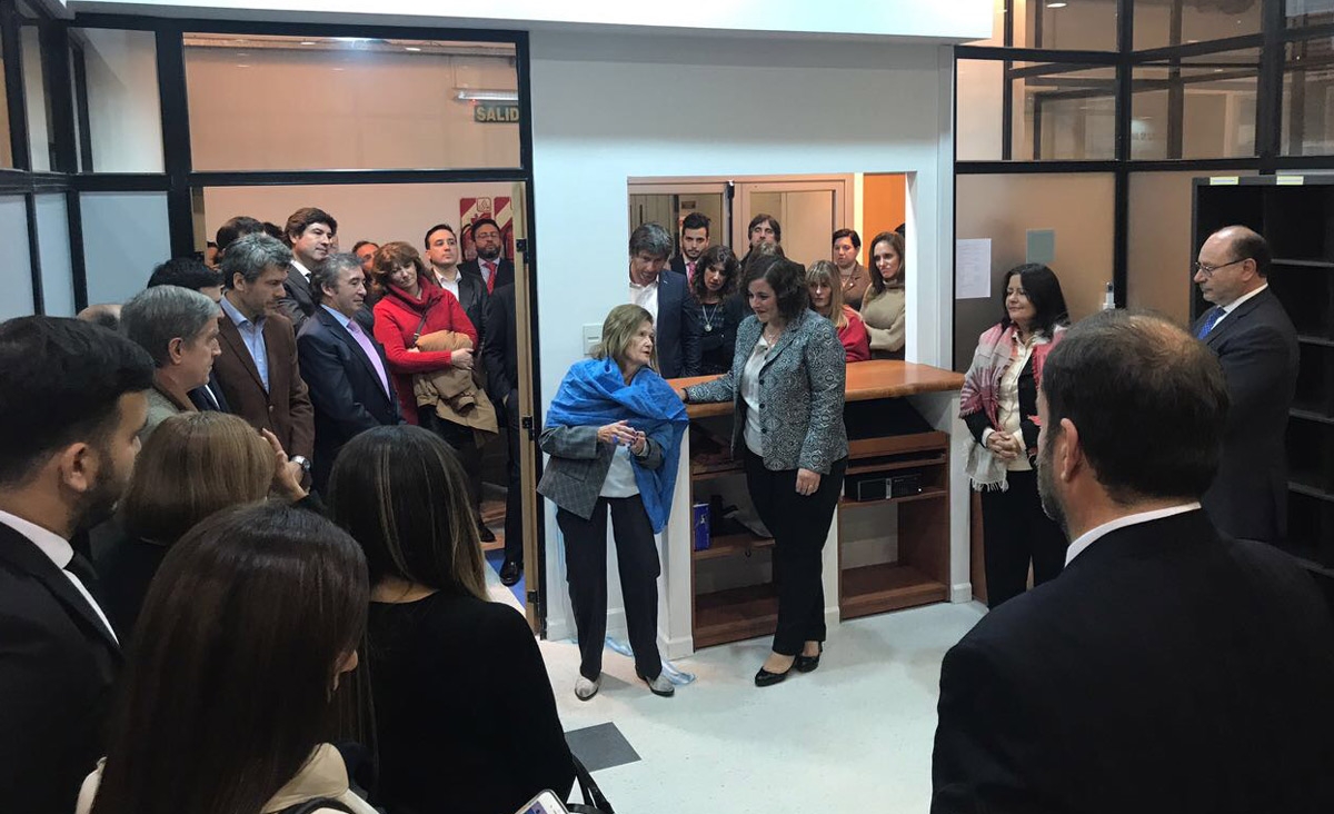 Highton encabez el acto de inauguracin del Juzgado Nacional de Ejecucin Penal N 5