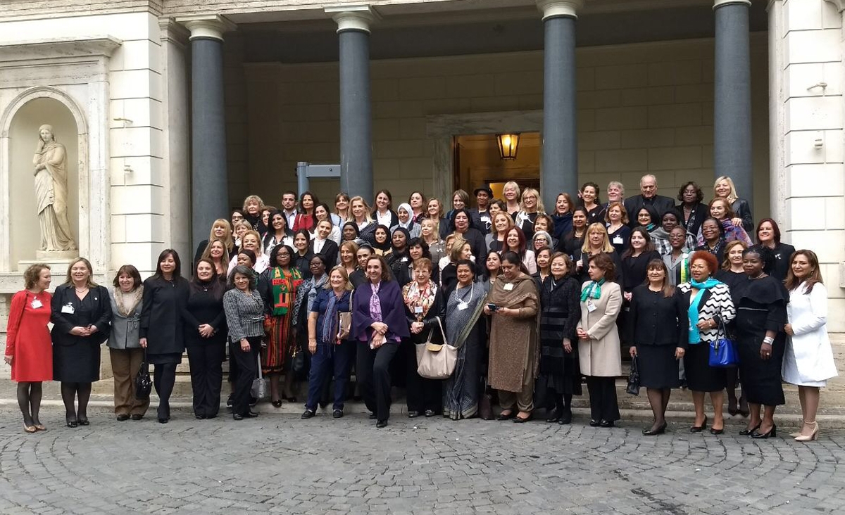 Representantes de AMJA participaron en el Vaticano de una cumbre sobre trata de personas y crimen organizado
