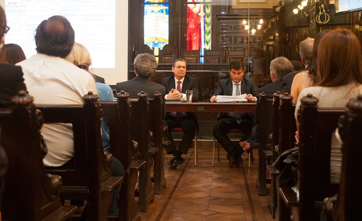 Se realiz una audiencia ante el juez Aguinsky en la causa por la mafia de los contenedores