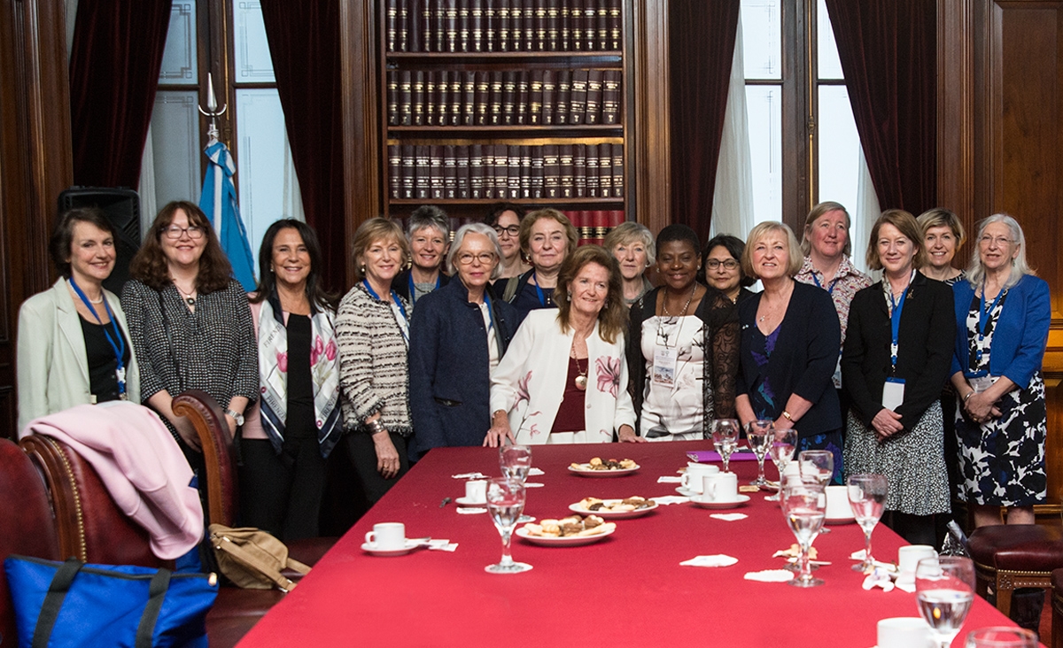 Juezas britnicas visitaron la Corte Suprema de Justicia de la Nacin