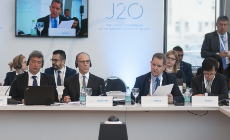 Derecho y Justicia, Sustentabilidad, Derechos Sociales y Anticorrupción, ejes del primer día del J20