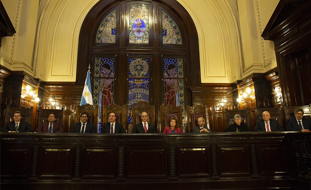 Se realizó en el Palacio de Justicia el acto de apertura del 61° período extraordinario de sesiones de la Corte Interamericana de Derechos Humanos