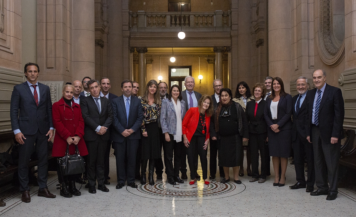 Segundo encuentro del ao con la Junta de Presidentes de Cmaras Nacionales y Federales