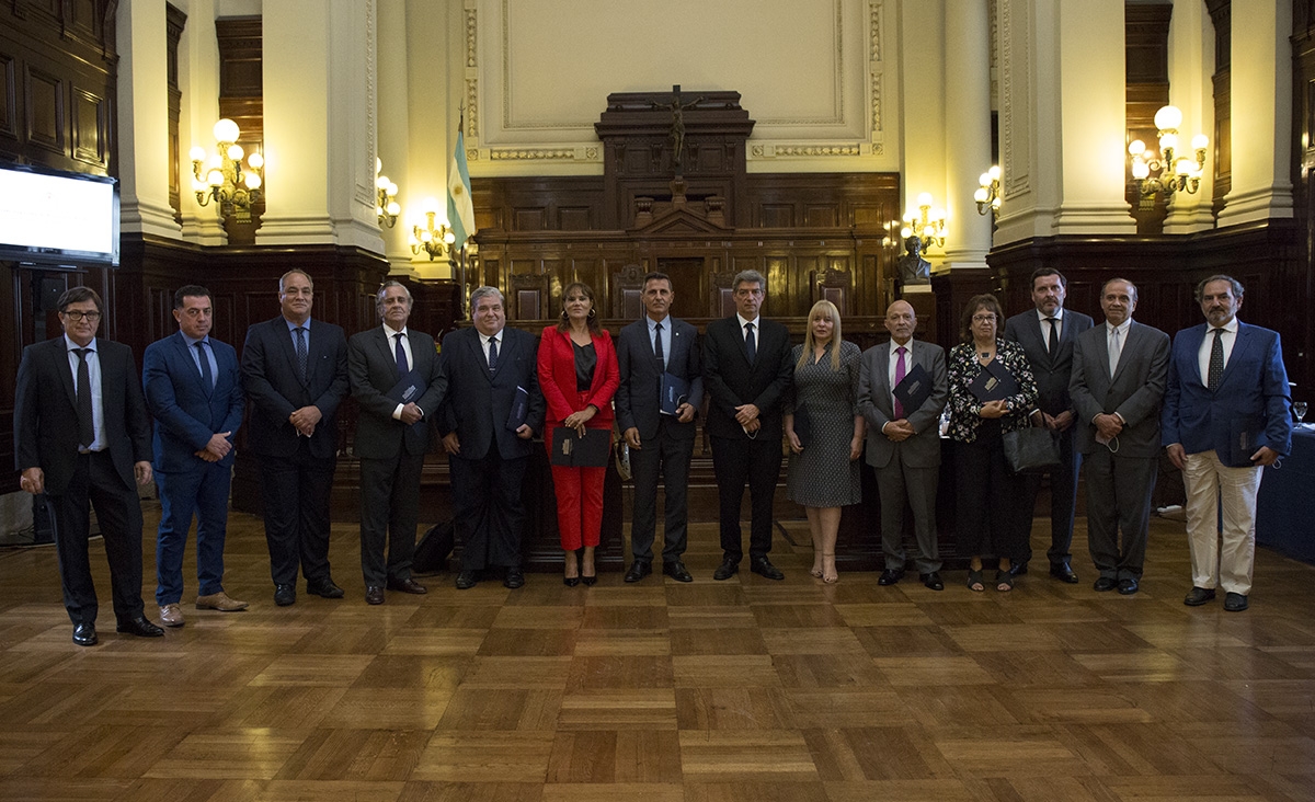 Encuentro entre la Corte Suprema y la Junta de Tribunales Orales Federales